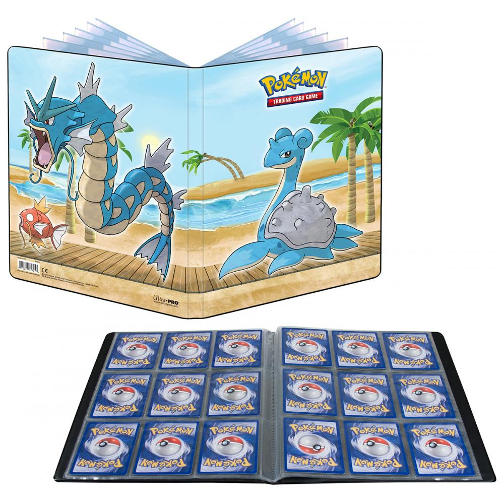 Pokémon - Ultra Pro - Portfolio - A4 - 9 Cases - Bord de Mer- Lokhlass, magicarpe et Léviator - 9 cases