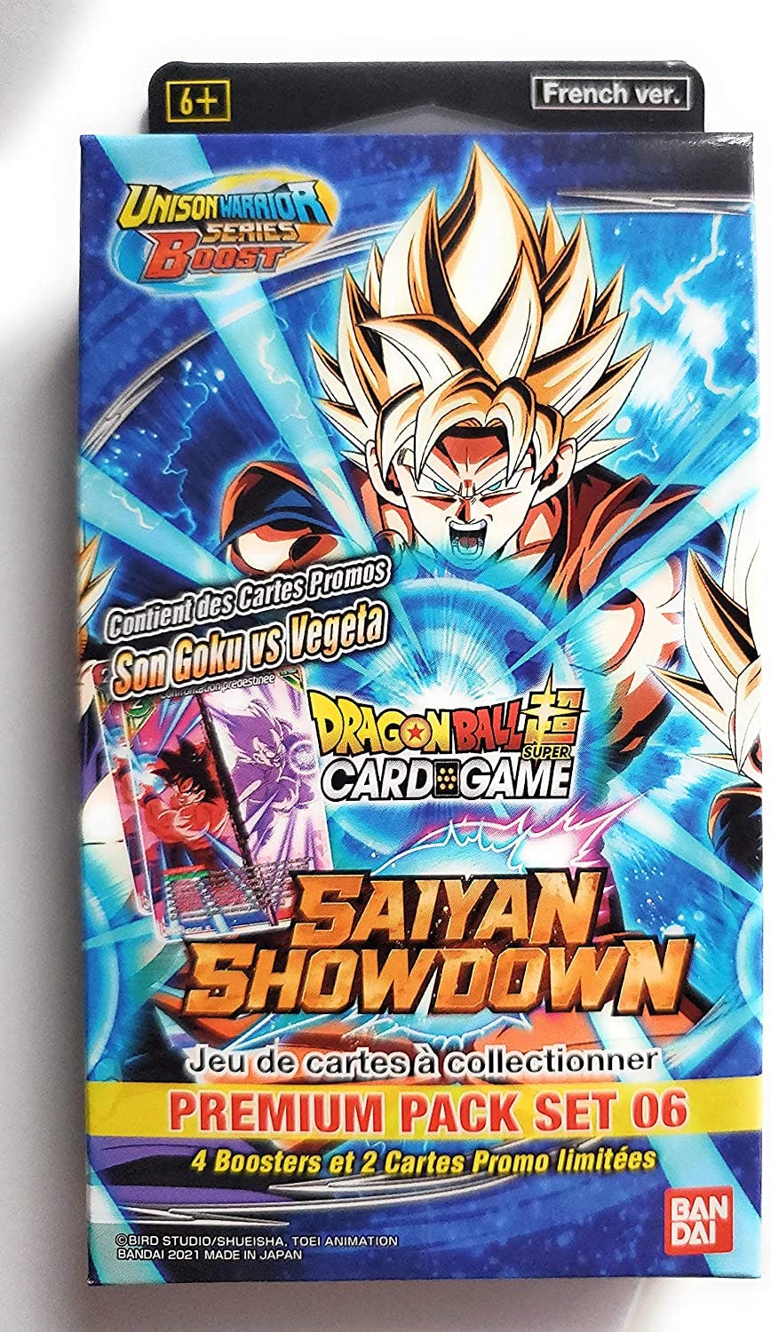 Premium Pack Set 06 Saiyan Showdown - Dragon Ball Super Card Game - en Français